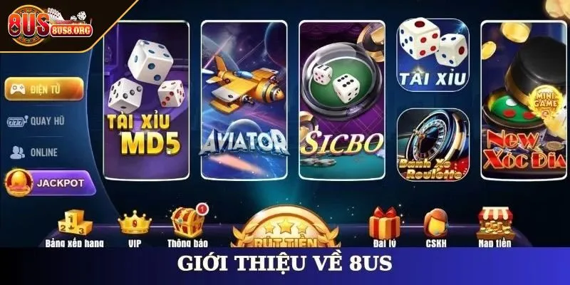 Tổng quát giới thiệu cổng game chất lượng 8US