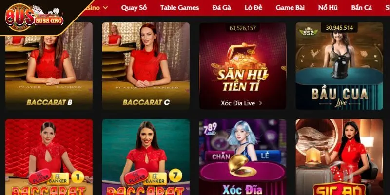 Khái quát sơ lược về sảnh Live Casino 8US