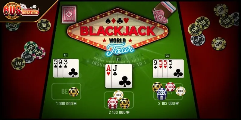 Trò chơi Casino Live Blackjack đầy kịch tính