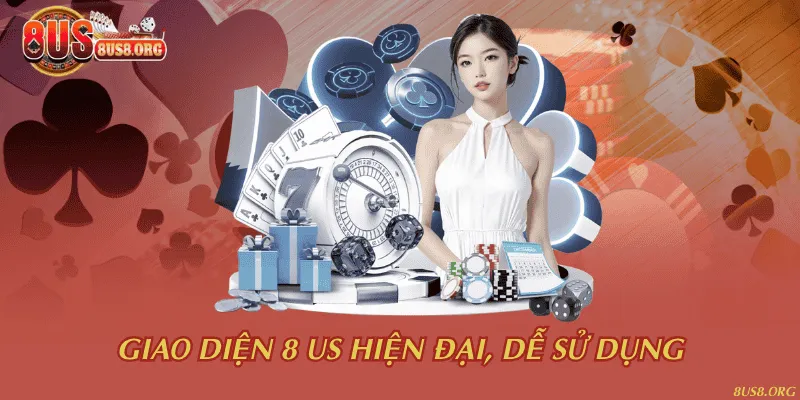 Giao diện 8 US hiện đại dễ sử dụng